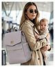 R For Rabbit Caramello Bold Arise Diaper Bag With Premium Vegan Leather 22 L Multi Compartment Laptop Friendly - Grey