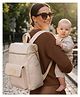 R for Rabbit Caramello Bold Ivy Diaper Bag for Moms With Dual Carry Sling Insulated Bottle Pockets With Premium Vegan Leather - Ivory & Beige