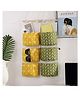 ULIFESTYLE Single Pocket Wall Hanging Organizer Set of 3 Hanging Organizer Storage Bag for Children's Room, Door, Bedroom (Multicolor)- 1pc