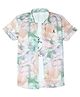 Charchit Cotton Blend Woven Half Sleeves Floral Printed Shirt With Tee - Multi Colour