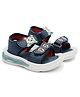 TOMSY CHOICE Bear Designed Velcro Closure Sandals - Blue