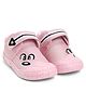 TOMSY CHOICE Eyes & Nose Designed Velcro Closure Shoes - Pink