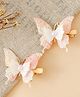 Pine Kids Butterfly Alligator Clips  Free Size -  White