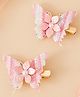 Pine Kids Free Size Bow & Butterfly Clips - Multicolor
