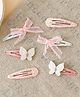 Babyhug Free Size Snap Clips - Pink