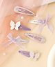 Babyhug Free Size Snap Clips -Purple