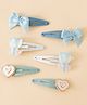 Babyhug Free Size Snap Clips - Blue