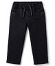 Ruff Denim Full Length Washed Jeans - Black