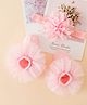 Bonfino Headband & Socks Combo Set- Pink