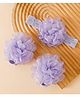 Bonfino Free Size Hair Accessories Combo Sets - Purple