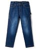 Pine Kids Woven Full Length Denim Jeans - Navy Blue