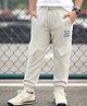 Pine Kids Knit Full Length Cut N Sew Lounge Pant With Patch & Pockets - Grey