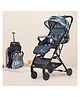 R for Rabbit Pocket Stroller Lite Stroller for Kids | Portable Travel Friendly Pre Installed Baby Trolley Pram for Newborn Boys & Girls of Age 0-3 Years (Grey)