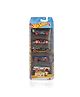 Hot Wheels Diecast Toy Car Stunt Track Free Wheel Model with Smooth Rolling Wheels Pack of 5 - (Colours & Designs May Vary)