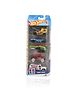 Hot Wheels Diecast Toy Car Priority Petrol Free Wheel Model with Smooth Rolling Wheels Pack of 5 - (Colours & Designs May Vary)
