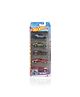 Hot Wheels Diecast Toy Car HW Torque Free Wheel Model with Smooth Rolling Wheels Pack of 5 - (Colours & Designs May Vary)