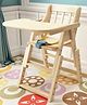 NESTA TOYS Adjustable Wooden High Chair for Babies & Toddlers (6+ Months)