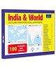 India & World Outline Maps Workbook | Political & Physical Geography Practice Book for Kids | Early Learning Map Book for Boys & Girls