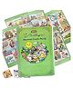 FunBlast Japanese Style Decorative Sticker Book Set 200+ Stickers (Green)