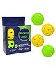 FunBlast Pickle Balls  Durable Indoor/Outdoor Balls with 40 Holes - Pack of 4 (Multicolor)