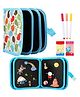 FunBlast Reusable Drawing Book  4 Pages Magic Doodle with 3 Color Markers (Multicolor)