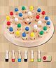 Mad Over Toys Wooden Memory Chess Game for Kids-24 Pieces & Dice|Montessori Educational Color Cognitive Match Toy|Brain Development Memory Matchstick Game | |Learning Birthday Gift for Boys & Girls 5+