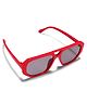 KIDLINGSS Diamond Shape Sunglasses - Red