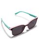 KIDLINGSS  Colour Blocked UV Protected Square Sunglasses - Light Pink