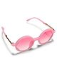 KIDLINGSS Soild UV Protected Hexagon Sunglasses - Pink
