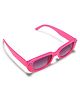 KIDLINGSS Floral Applique Detailed Rectangular  Sunglasses - Pink
