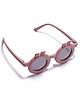 KIDLINGSS Bunny Ears Designed Round Sunglasses - Mauve