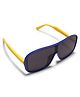 KIDLINGSS Solid Square Shape Sunglasses - Blue