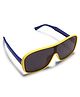 KIDLINGSS Solid Square Shape Sunglasses - Yellow