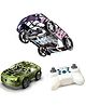 NEGOCIO PRO Drone 2 In 1 Air-Ground Flying 2.4GHz Car RC Quadcopter Headless Mode With Light - PACK OF 1 - COLOR MAY VARY