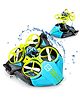 NEGOCIO 3-in-1 RC Hovercraft Boat Drone Race Car Toy  Water, Land & Air Remote Control Vehicle for Kids & Adults - PACK OF 1 - COLOR MAY VARY