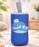 Sparkle Joy Baby Bottle Cover Sleeve | Stretchable Neoprene Insulated Bottle Protector with Handle | Cute Cartoon Design | Heat & Cold Protection Blue