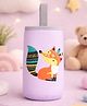 Sparkle Joy Baby Bottle Cover Sleeve | Stretchable Neoprene Insulated Bottle Protector with Handle | Cute Cartoon Design | Heat & Cold Protection Lavender