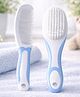Sparkle Joy Ergo Grip Hair Brush & Comb Grooming Set With Soft Bristles  Blue