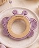 Sprout Kidz Butterfly Wooden Teether for Babies Natural Safe Chew Toy - Pink