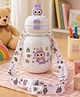 Sprout Kidz Labubu Kids Water Bottle BPA-Free Plastic Sipper Bottle 600ml, Purple