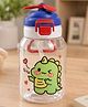 Sprout Kidz Kids Fan Cap Straw Sipper Bottle BPA-Free Plastic Water Bottle 400ml - Green