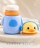 Sprout Kidz Portable Baby Skin Care Baby Powder Puff for New Born and Kids for Baby Face and Body (Duck - Blue)