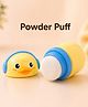 Sprout Kidz Portable Baby Skin Care Baby Powder Puff for New Born and Kids for Baby Face and Body (Duck - Yellow)