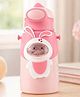 Sprout Kidz 3-in-1 Sipper Cum Bottle Flask Pink - 550 ml