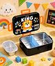 Sprout Kidz Fruit Lunch Box Insulated Steel with Premium BPA-Free Plastic Lid Lion Design