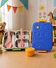 Sprout Kidz Maths Lunch Box Insulated Steel with Premium BPA-Free Plastic Lid Blue