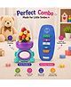 Sprout Kidz Car Key Teether Blue & Frog Fruit Feeder Purple Teal Combo BPA-Free Silicone