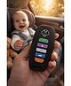 Sprout Kidz Car Key Teether Black BPA-Free Silicone Soft Chew Toy for Babies Pack of 1