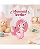 Sprout Kidz Mermaid Teether Pink BPA-Free Silicone Soft Chew Toy for Babies Pack of 1