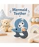 Sprout Kidz Mermaid Teether Blue BPA-Free Silicone Soft Chew Toy for Babies Pack of 1